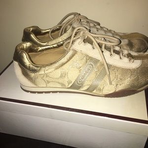 Coach sneakers size 7.5